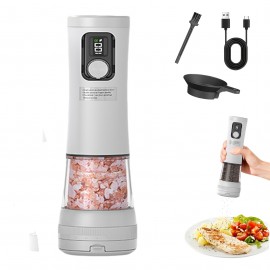 Multi-functional Grinder for Pepper, Sea Salt, and Other Spices, Electric Model