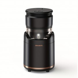 Compact Ice Cream Maker Machine with USB Charging - Rechargeable, Easy to Clean, Perfect for Homemade Ice Cream, Sorbet, Frozen Yogurt - Ideal Gift for Holidays - Black, Ice Cream Maker Machine, Holiday Gift Item, Sleek Appliance