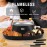 Electric S'mores Maker | Tabletop Indoor Flameless Marshmallow Roaster with 4 Roasting Sticks and 4 Trays, Movie Night Supplies