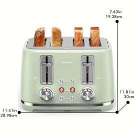 4-Slice Toaster with 1.6