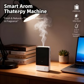 7-Speed Smart Aroma Diffuser (1800mAh) - Digital Display, Timer, USB-Powered Quiet, Wall-Mounted, Multi-Scene for Home/Office/Car | Essential Oil Compatible, Romantic Valentine's Day Gift
