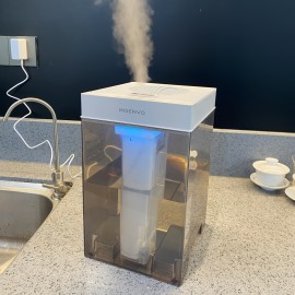 1.98gal Large-capacity Humidifier, Gray, Three-stage Atomization Gear, Suitable for Different Rooms, Timed Shutdown And Energy Saving, Easy to Clean And Maintain, Suitable for Office, Bedroom, Living Room, Apartment, Humidifiers for Bedroom Large