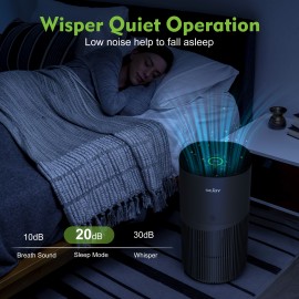 Home Air Purifier 2500 sqft HEPA Filter Allergies Asthma Pet Dander, Allergy Relief, Air Purifier With Washable Filter, Air Purifiers For Home, Smoke Eliminator, Smoke Odor Eliminator, Smoke Remover, Smoke Eater, Odor Remover, Hepa Fan, Heppa Filters