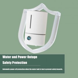 Humidifier for plants Reptile fogger 4L Dual Tank Mode and Dual Probes with Constant Humidity Setting 35H Runtime Remote Control for Reptile Terrariums and Indoor Houseplants