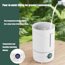 Humidifier for plants Reptile fogger 4L Dual Tank Mode and Dual Probes with Constant Humidity Setting 35H Runtime Remote Control for Reptile Terrariums and Indoor Houseplants