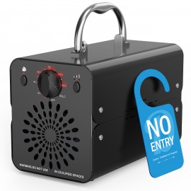 Ozone Generator 45000mg/h High Output, 5000+ Sq.Ft Air Purifier, Odor Remover for Home/Car/Office/Pet Room with Timer & Foldable Handle