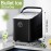 Nugget Ice Maker Countertop with Handle - 35Lbs/Day Soft Chewable Pebble Ice, Self-Cleaning Function, Includes Scoop & Basket - Compact Design for Home, Office, Kitchen, Halloween & Christmas Parties, Chewable Ice Maker