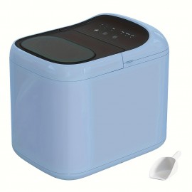 Portable Countertop Ice Maker Machine with Fast Ice Making, Large Capacity Bullet Ice Production, Compact Ice Maker Suitable for Home, Kitchen, Office, Camping - with Basket & Scoop, Ideal Gift for Men & Women