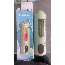 [Smart Juicer Cup] 530ml Large Capacity Smart One-Touch Juicer Cup | 12 Blades & 50W High Power, Auto-Cleaning with Water, USB Rechargeable, Food-Safe ABS Material, Non-Slip Base, Efficient & Fast Nutrition Manager, Juicer For Kitchen, Kitchen Appliance